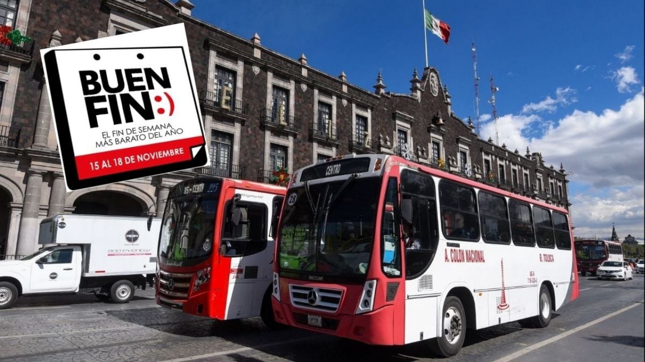 El Buen Fin En Edomex Transporte P Blico Tendr Horario Especial