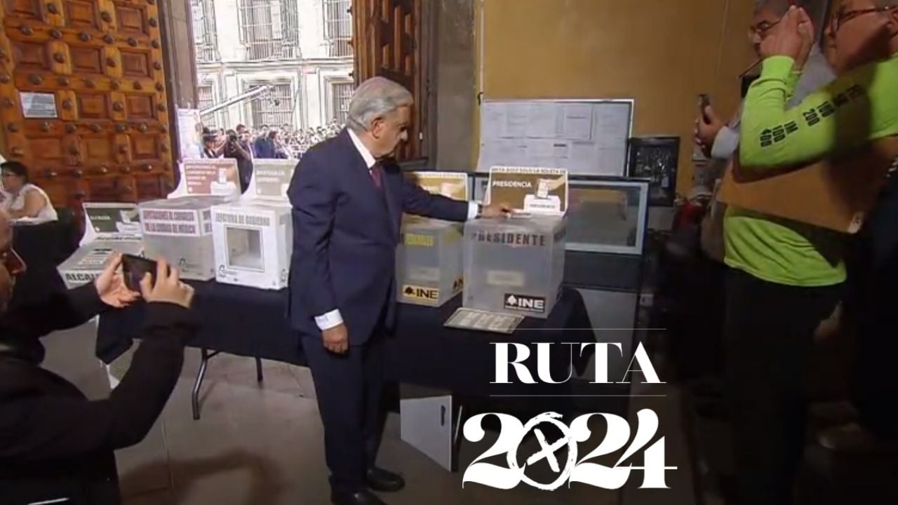 Elecciones 2024 El Presidente AMLO Ejerce Su Voto Hoy 2 De Junio