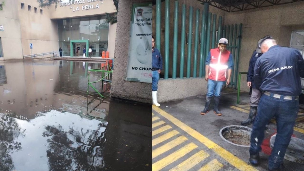 Atienden Afectaciones Ocasionadas Por Lluvia En El Hospital General La