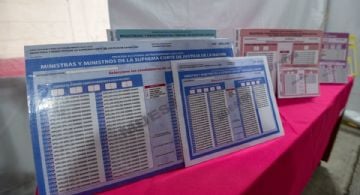 ¿Cómo son las boletas electorales para votar en la Elección Judicial del 1 de junio 2025 en EDOMEX?